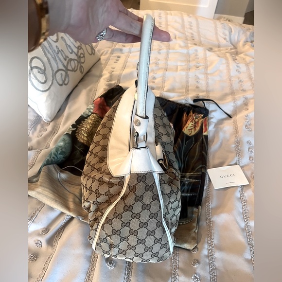 Gucci Canvas Abbey D-Ring Hobo Shoulder Bag - Picture 7 of 16